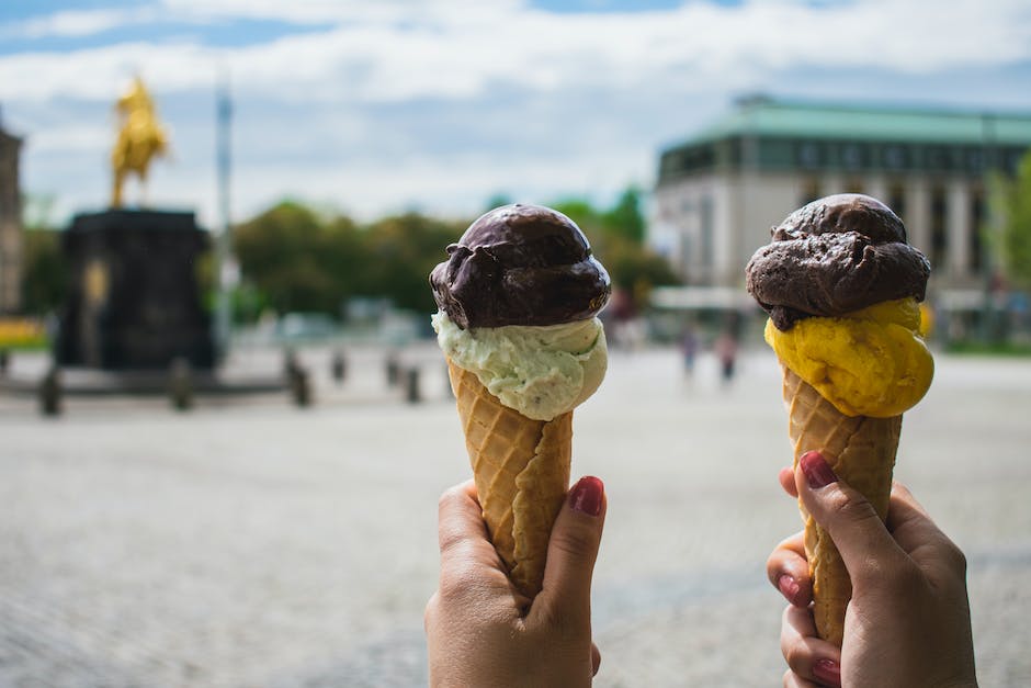 hartes selbstgemachtes Eis - Grund dafür